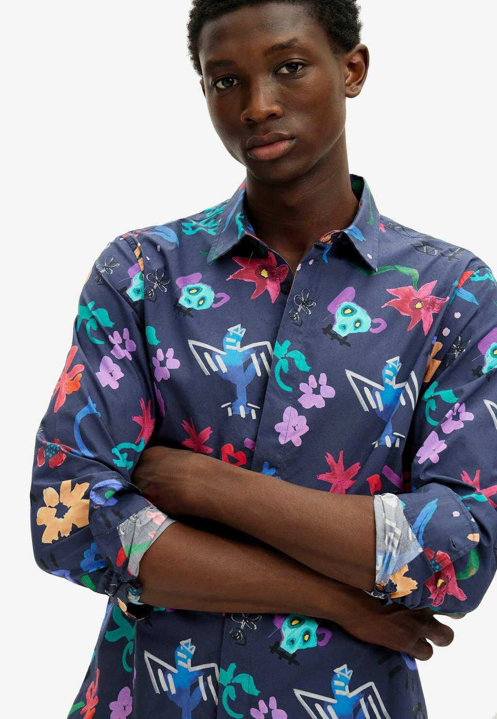 

Рубашка Desigual, синий