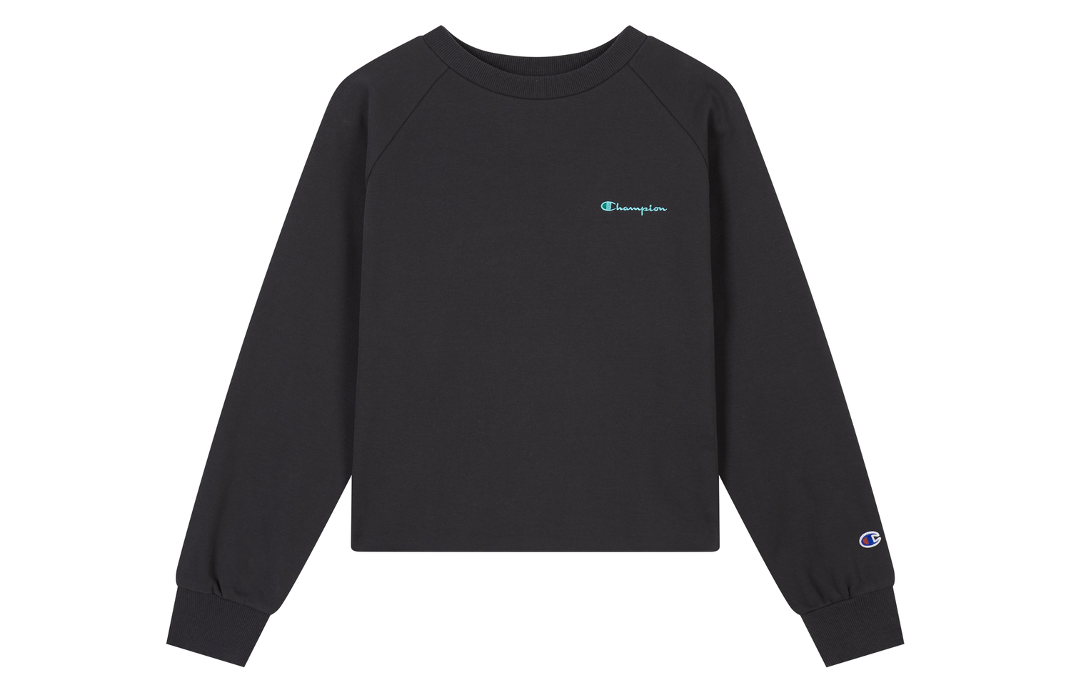 

Свитшот SS24 Женский Champion, Угольно-черный