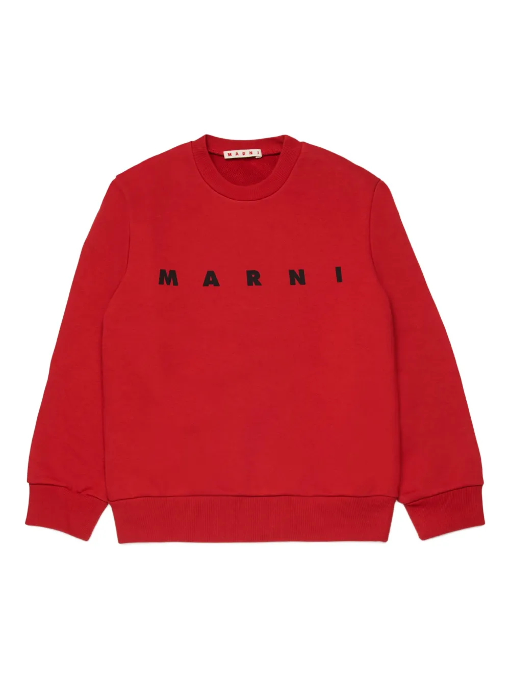 

Толстовка с логотипом Marni Kids, красный