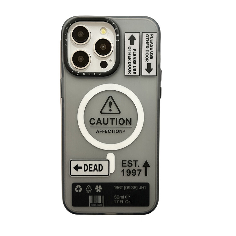 

Чехол для телефона Victory Charge, Black matte arrow label magnetic case