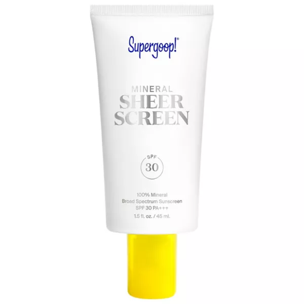 

100% минеральный прозрачный солнцезащитный крем spf 30 Supergoop!, 43 гр