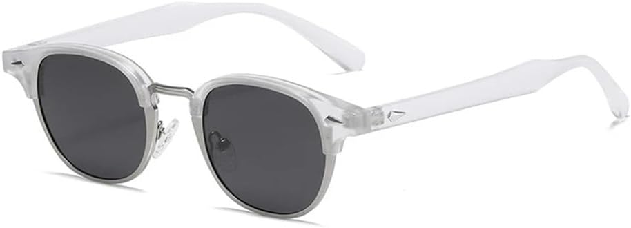 

Женские солнцезащитные очки из небольшого металла овальной формы с прозрачным градиентом и защитой от УФ-излучения UV400, мужские очки в стиле панк для занятий спортом на открытом воздухе, бега и путешествий UYPTK, 04