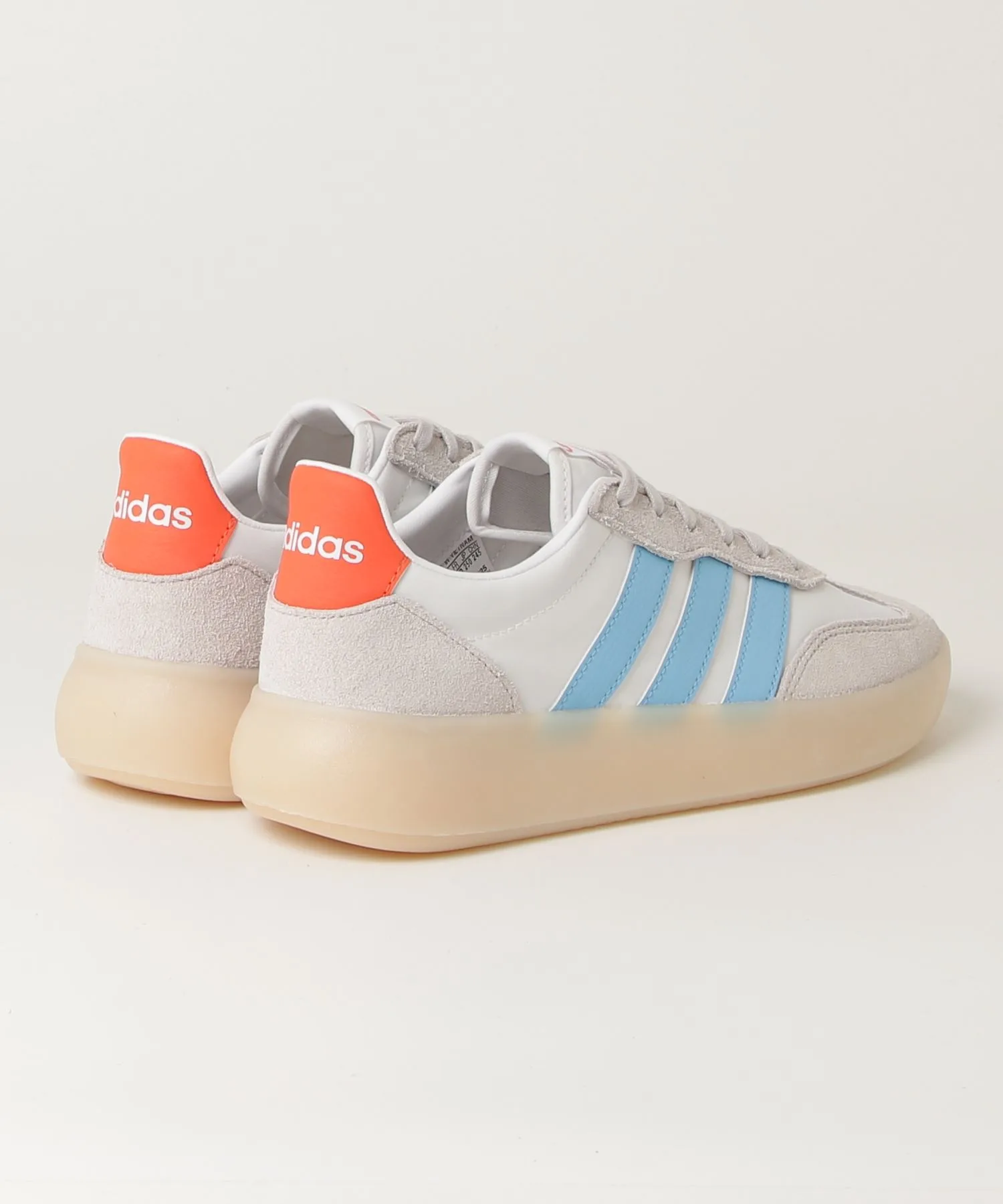Мужские кроссовки из замши и нейлона Barreda Decode adidas бело-синие — фото 2