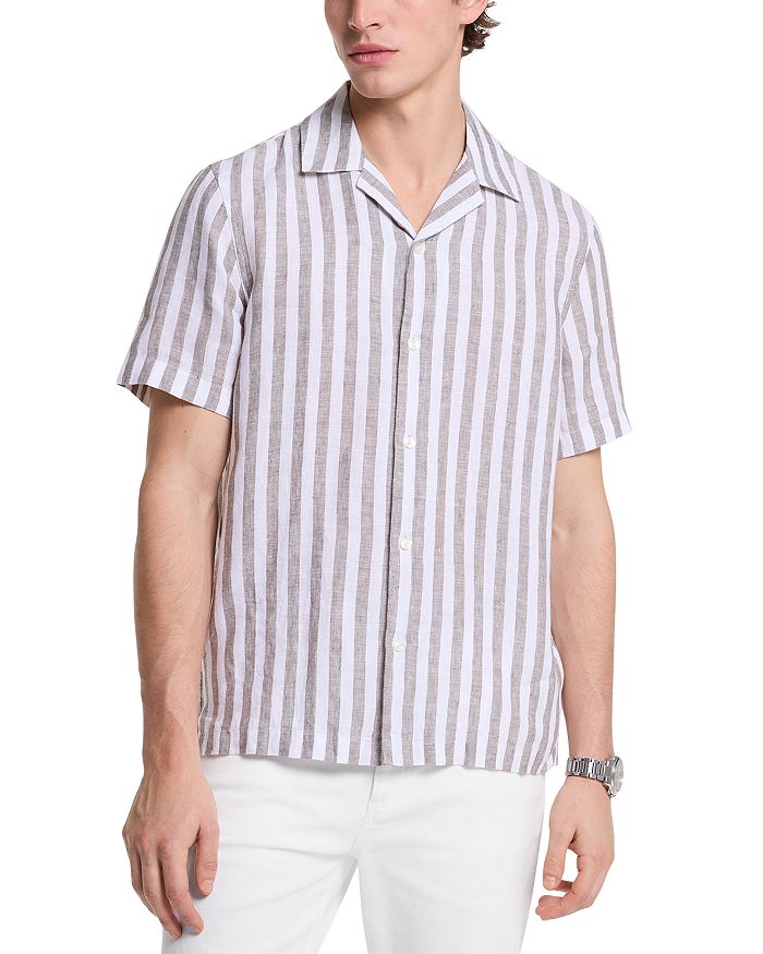 

Рубашка Relaxed Fit с принтом Camp Michael Kors, зеленый