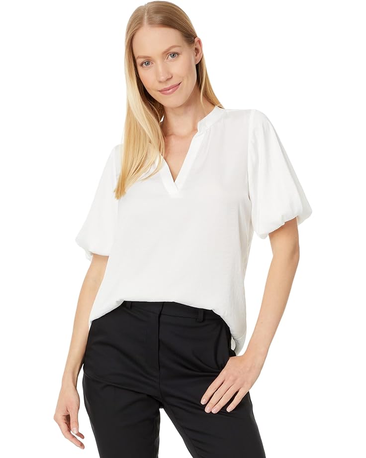 

Блуза Vince Camuto Quarter Puff Sleeve, цвет New Ivory