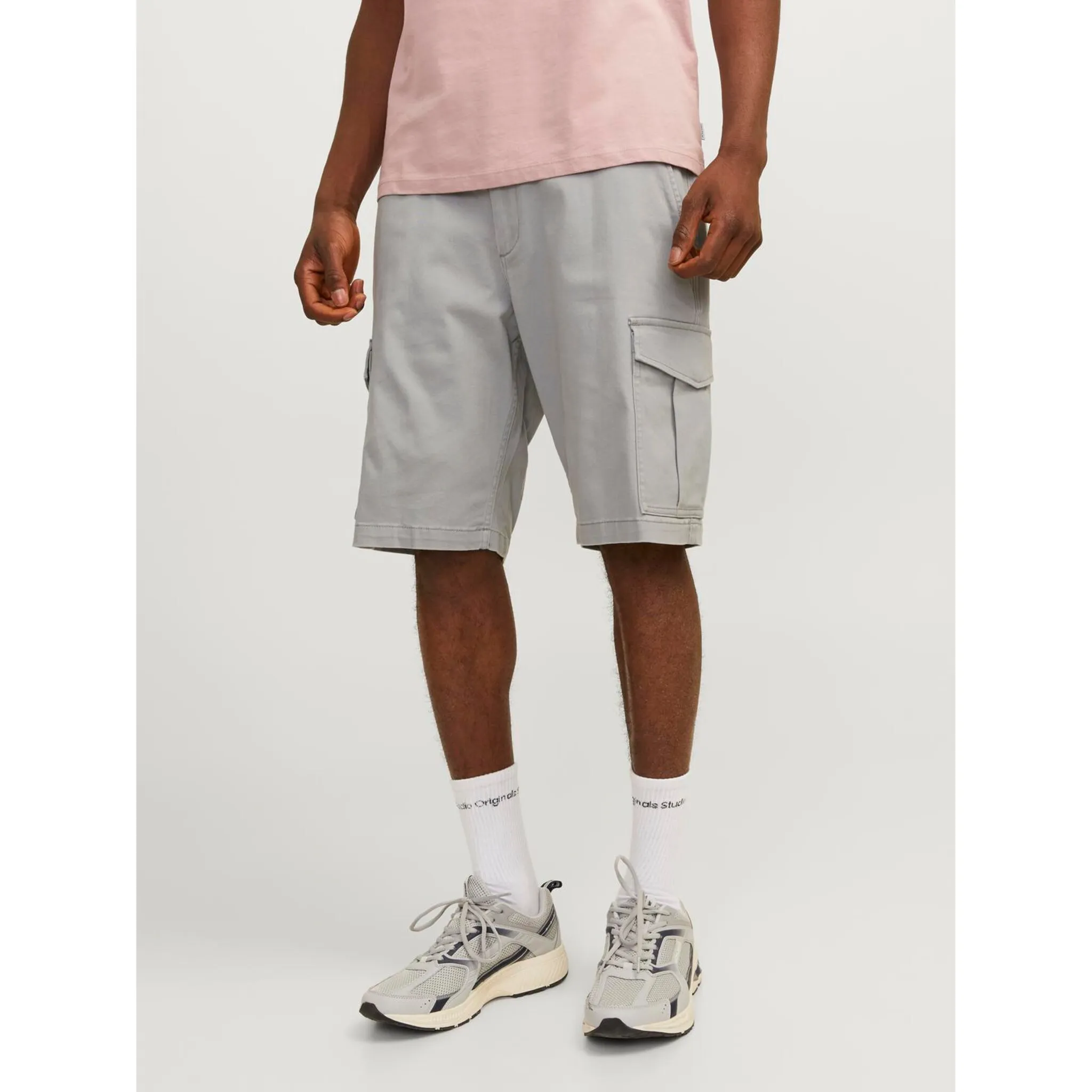 

Шорты карго Jack & Jones "JPSTJOE JJCARGO SHORTS", серый