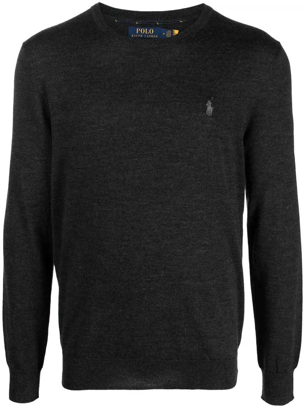 

Джемпер с вышивкой POLO RALPH LAUREN, серый