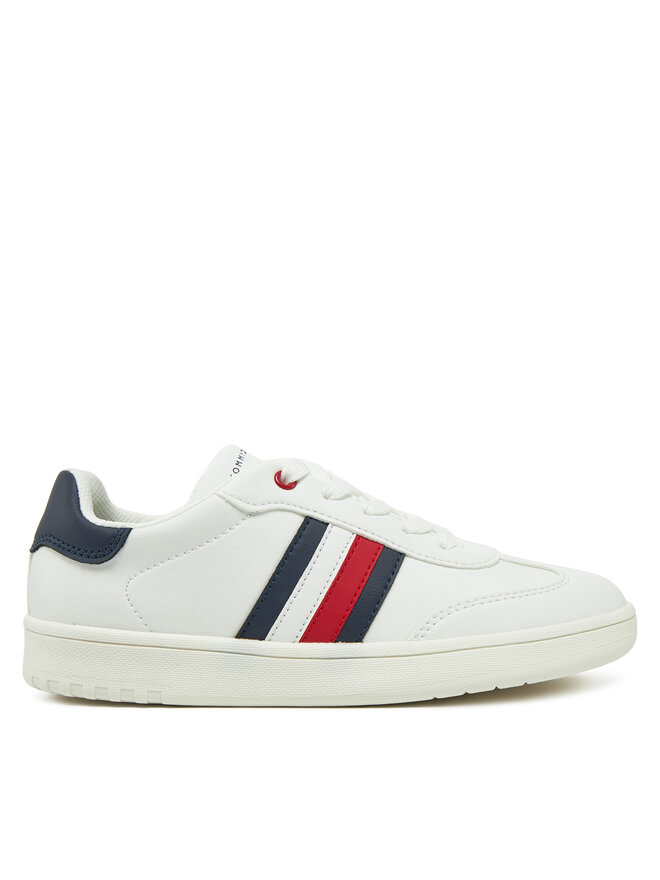 

Кроссовки Tommy Hilfiger Stripe Low Cut Lace-Up Sneaker T3X9-33850-1355 S, белый