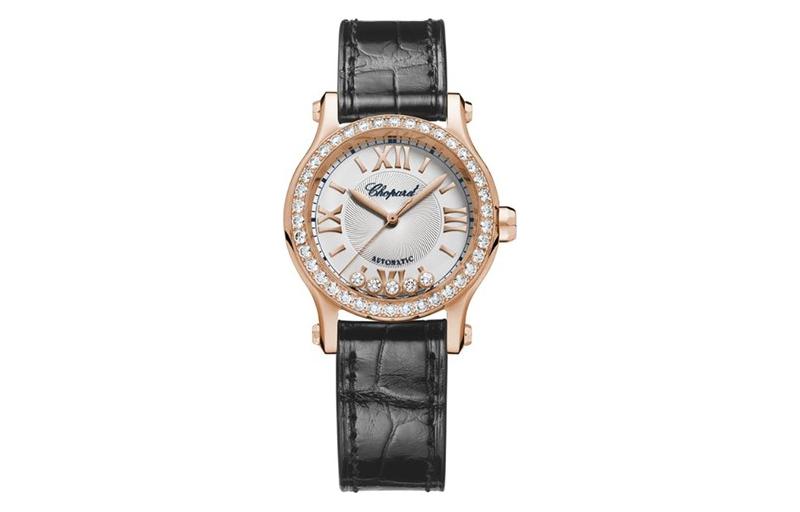 

Часы женские Chopard Happy Sport с автоматическим механическим механизмом, серебристый циферблат 30 мм
