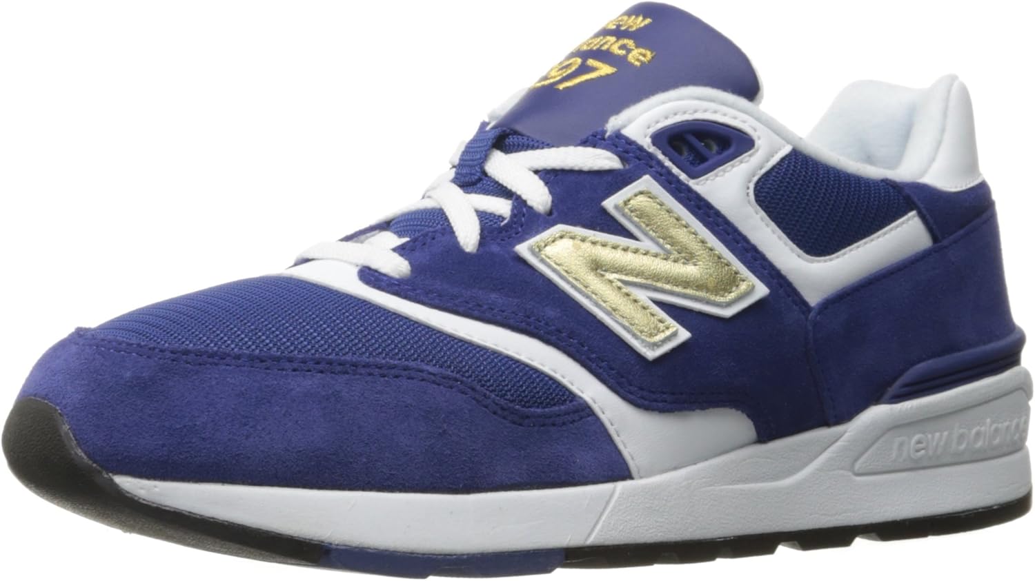 

Мужские кроссовки New Balance 597 для повседневной носки, белый/синий/темно-синий