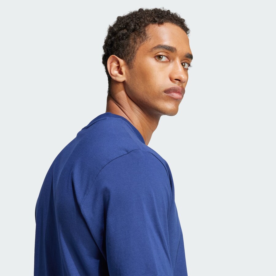 Футболка ADIDAS ORIGINALS Essentials, marine blue — фото 4