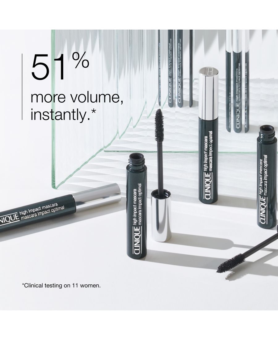 Тушь для ресниц High Impact Volumizing Mascara, 0,28 унции Clinique, черный — фото 3