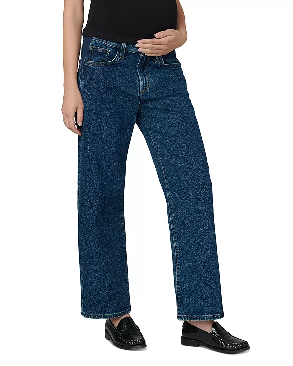 

Укороченные джинсы для беременных Margot на первом этапе Joe'S Jeans, синий