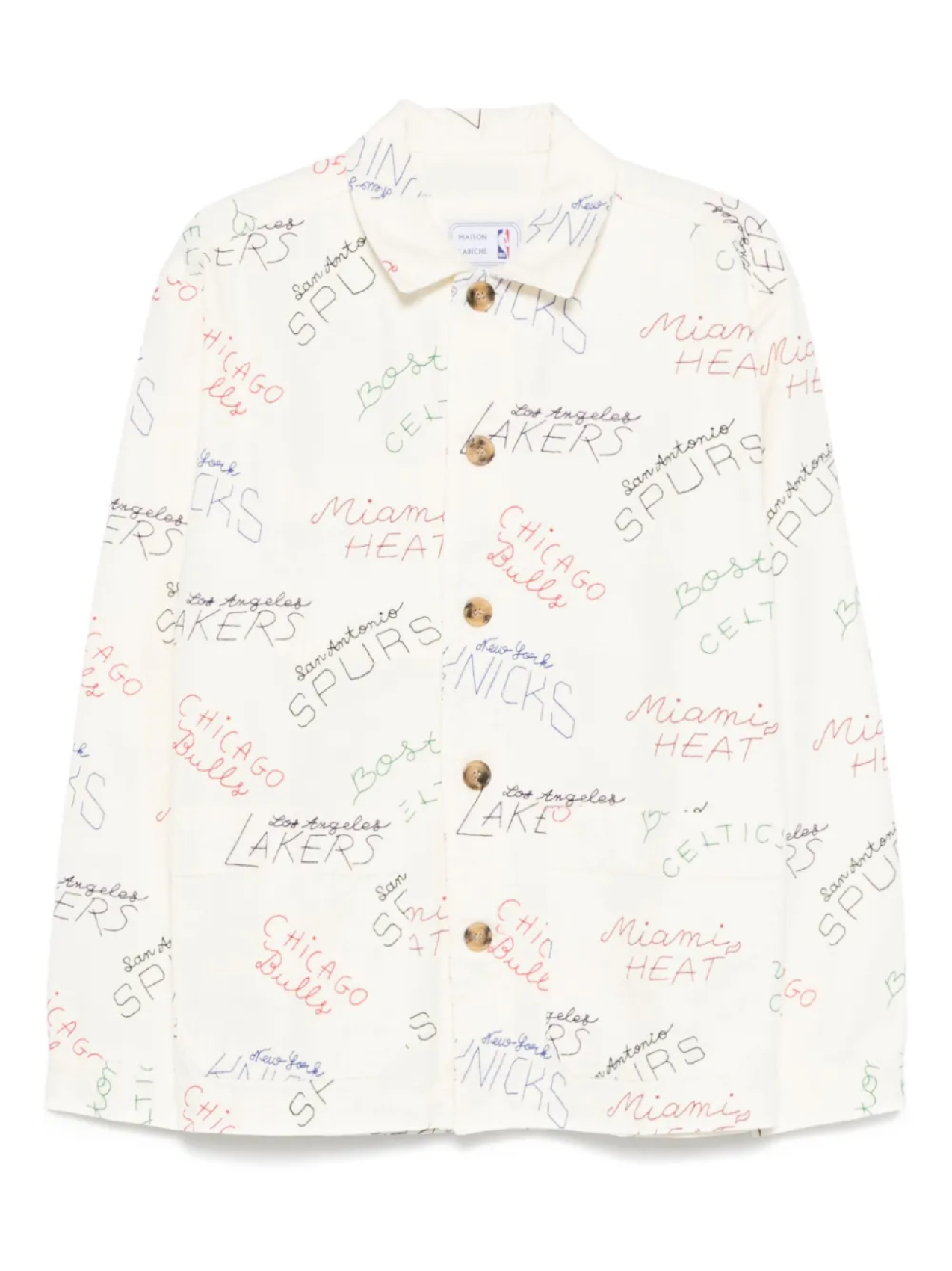 

Футболка X NBA sébasto Maison Labiche, белый