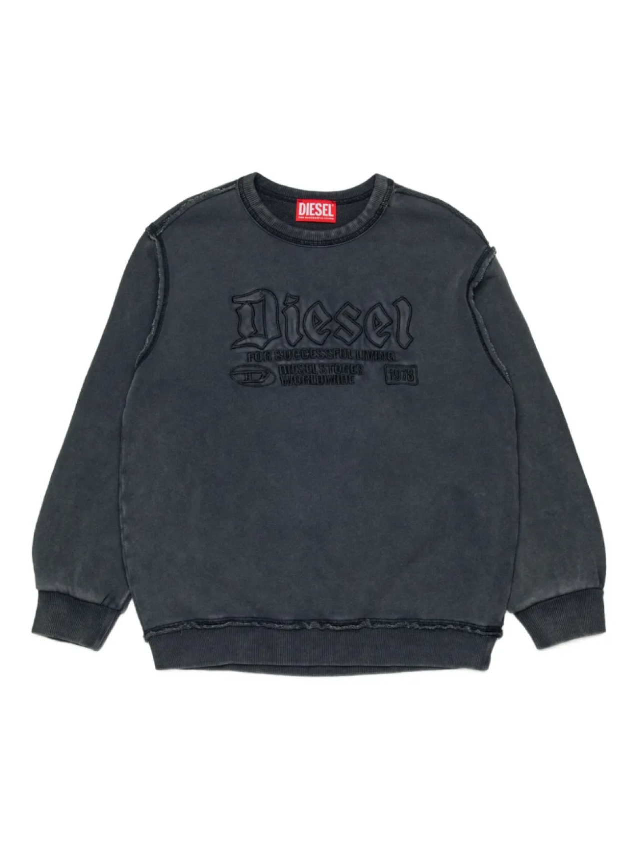 

Diesel Kids толстовка S-Boxt, черный