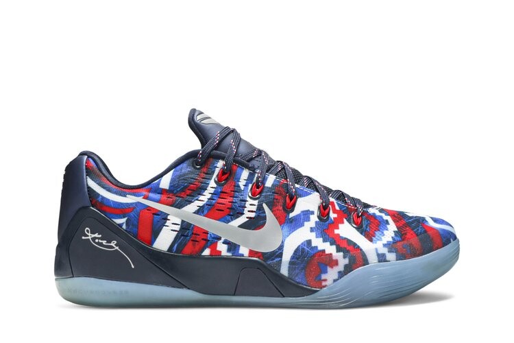 

Кроссовки Nike Kobe 9 EM 'Independence Day', разноцветный, Серый, Кроссовки Nike Kobe 9 EM 'Independence Day', разноцветный