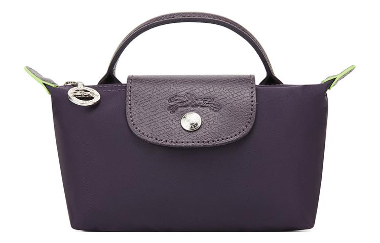

Сумка через плечо из переработанного полиамида Regular женская фиолетовая LONGCHAMP