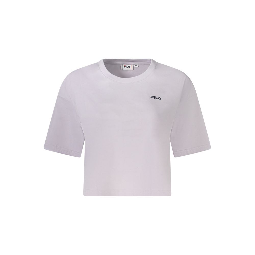 

Розовые хлопковые топы и футболки Fila