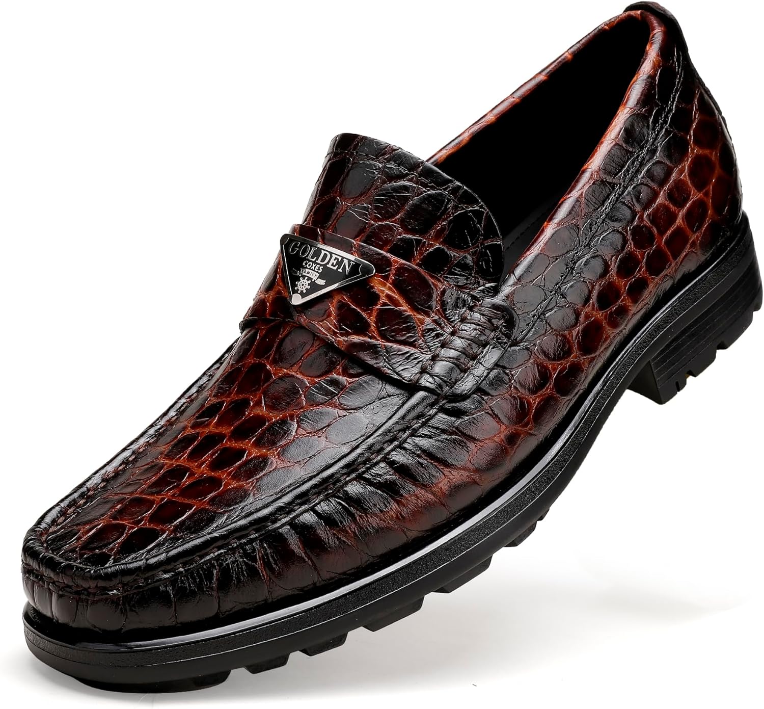 

Кожаные туфли для мужчин Golden Coxes Family, коричневый