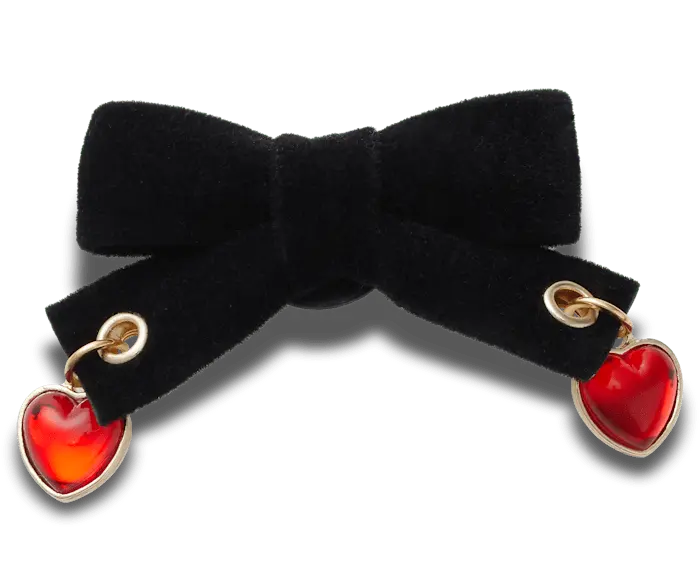 

Джиббитсы Heart Dangle Bow Crocs