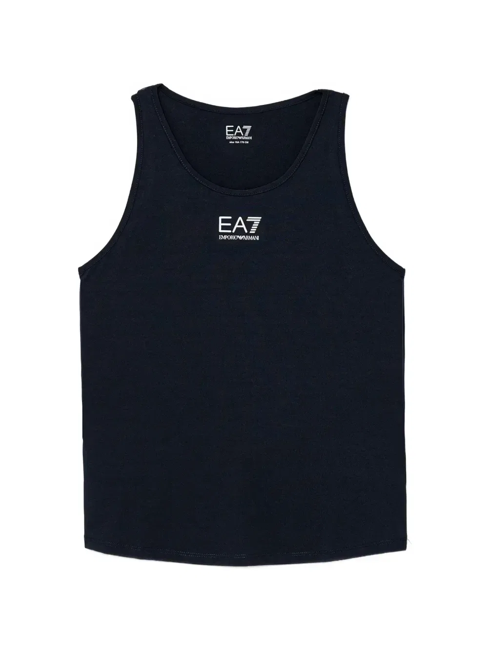 Майка с логотипом Ea7 Emporio Armani, синий