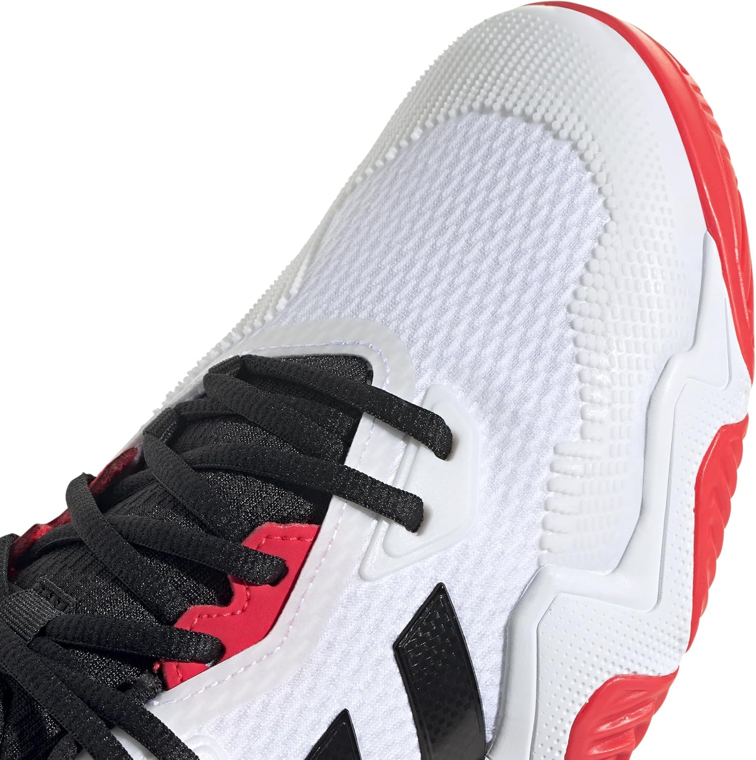 Мужские теннисные кроссовки Adidas Solematch Control 2, белый/черный — фото 2