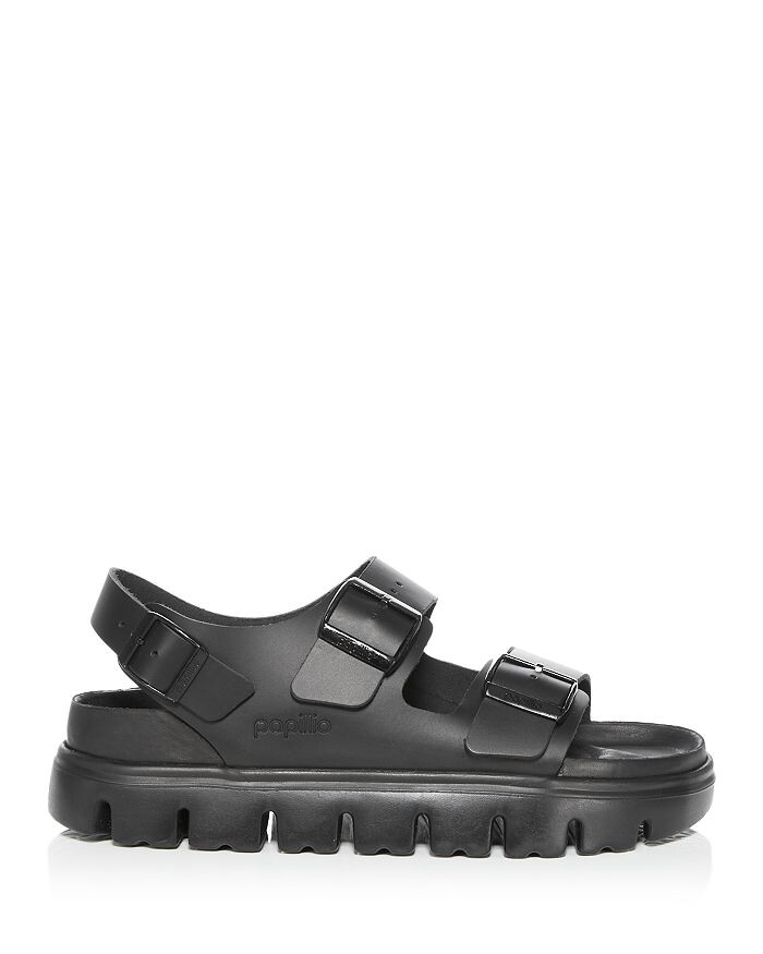 Женские сандалии Milano на толстой подошве с ремешком на пятке Birkenstock — фото 2