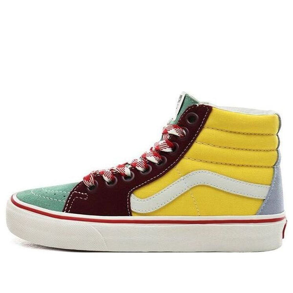 

Кроссовки sk8-hi frayed laces 'creme de menthe' Vans, желтый