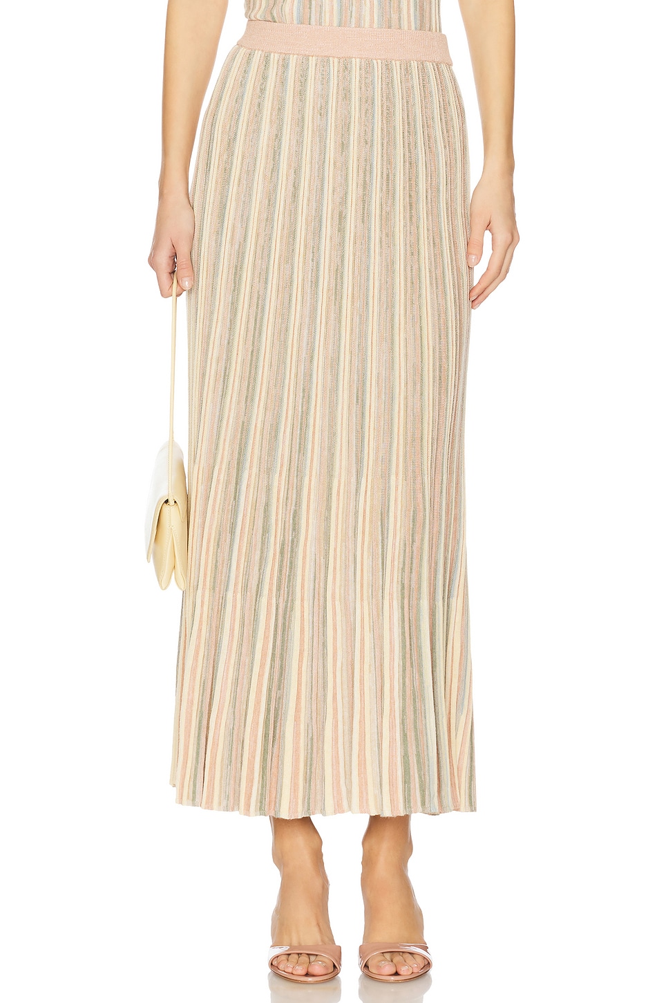 

Макси-юбка "Illuminate mouline" от Zimmermann, multi stripe