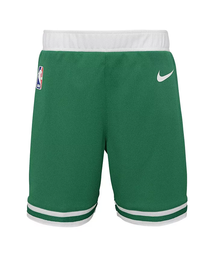 Детские шорты-реплика Boston Celtics Icon, цвет келли зеленый, для мальчиков и девочек Nike
