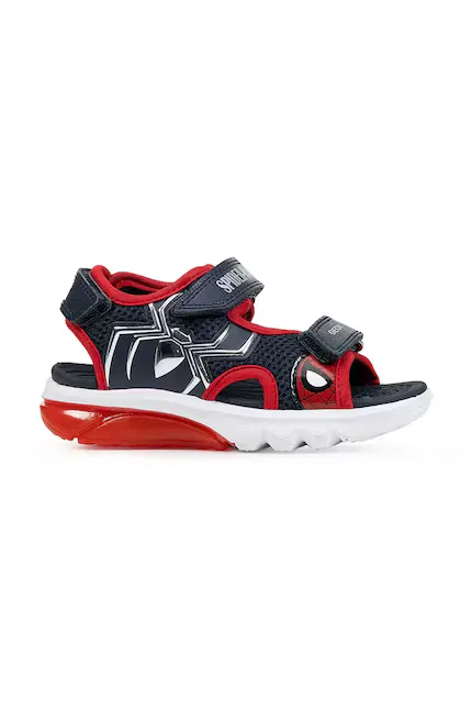Сандалии с подсветкой CIBERDRON x Spiderman Geox, синий — фото 2
