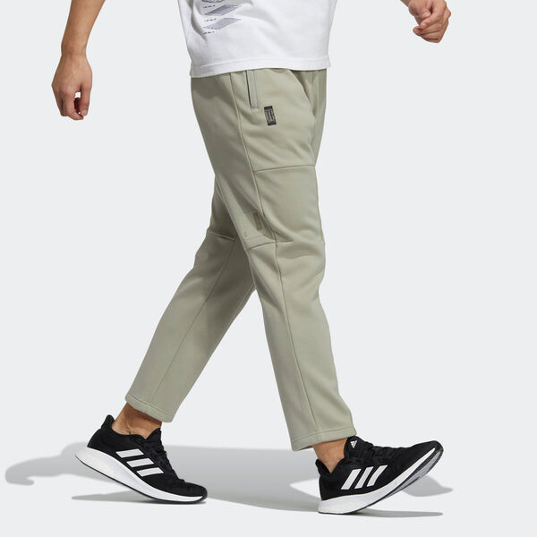 Спортивные штаны Men's adidas Wj Kn Warm Pnt Martial Arts Series Knit Straight Sports Pants/Trousers/Joggers Khaki, хаки — фото 4