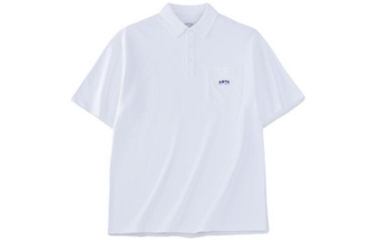 

Мужская рубашка поло Life Collection Snowflake White Anta, цвет Snowflake White