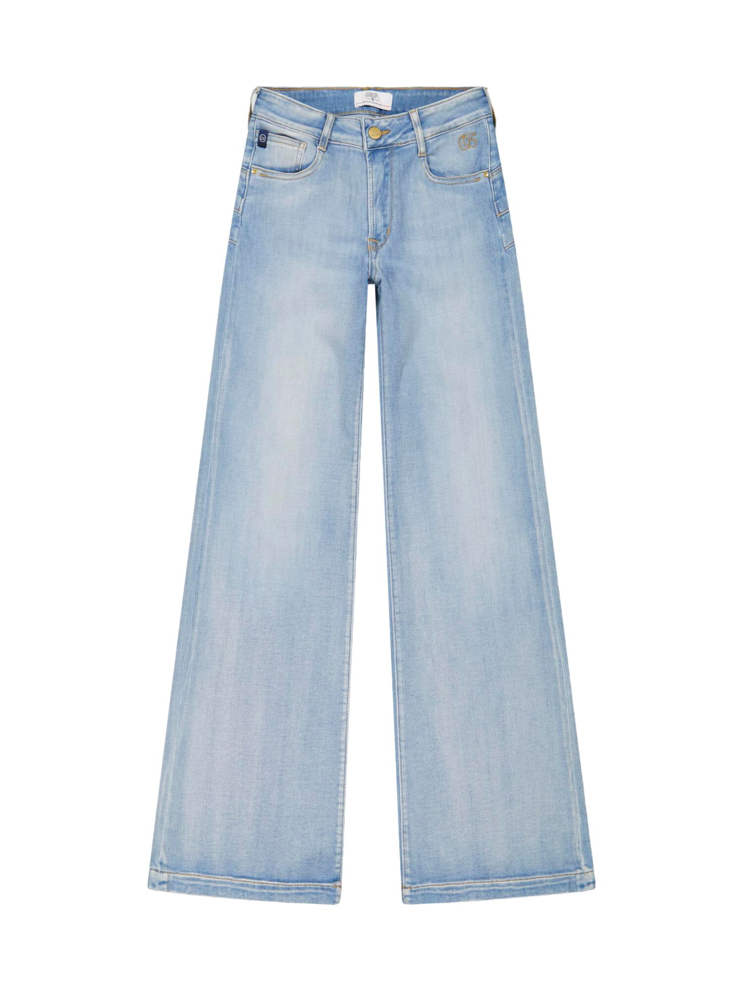 

Le Temps Des Cerises Джинсы Wide Leg в синем дениме