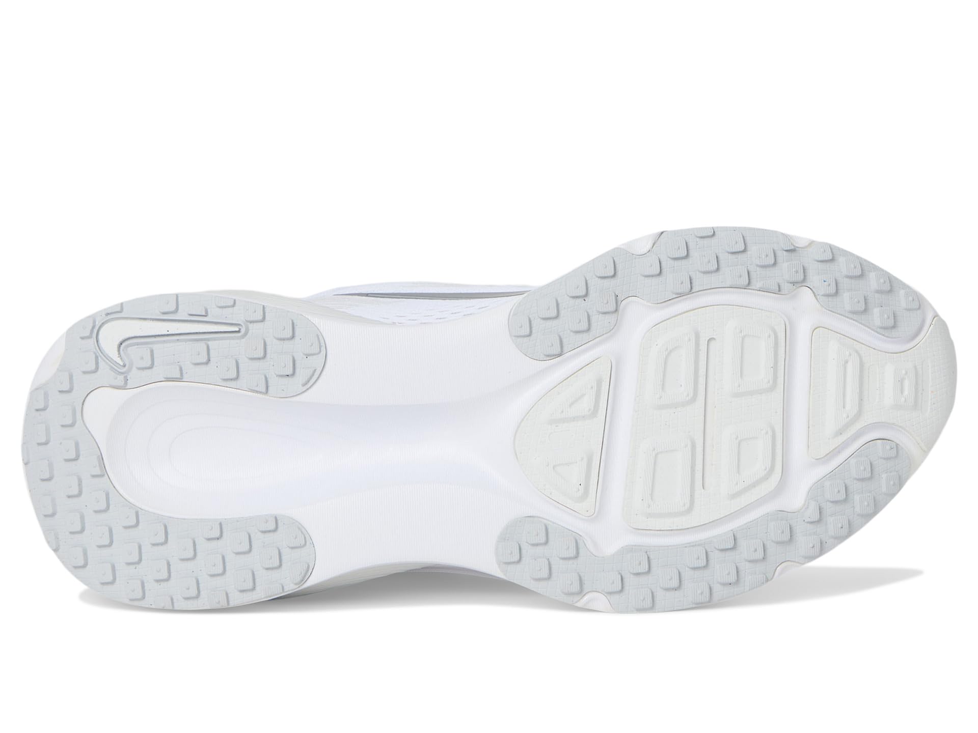 Кроссовки Nike Vomero 18, цвет White/Metallic Silver/Photon Dust — фото 3