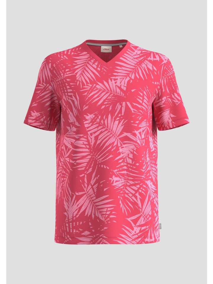 

s.Oliver Футболка цвета 33A2_малиновый, Красный, s.Oliver Футболка цвета 33A2_малиновый