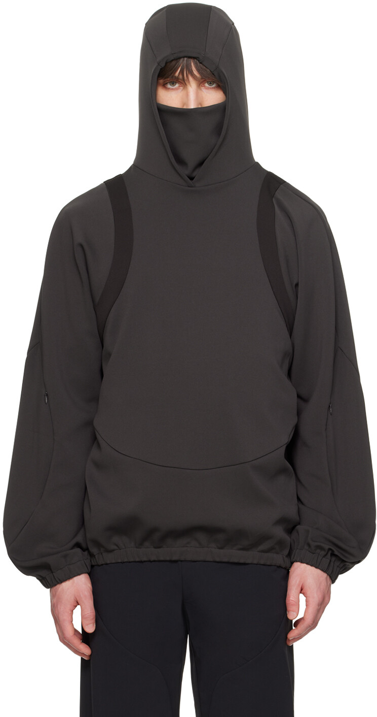 

Коричневая толстовка с капюшоном Grude Patrol Uncertain Factor