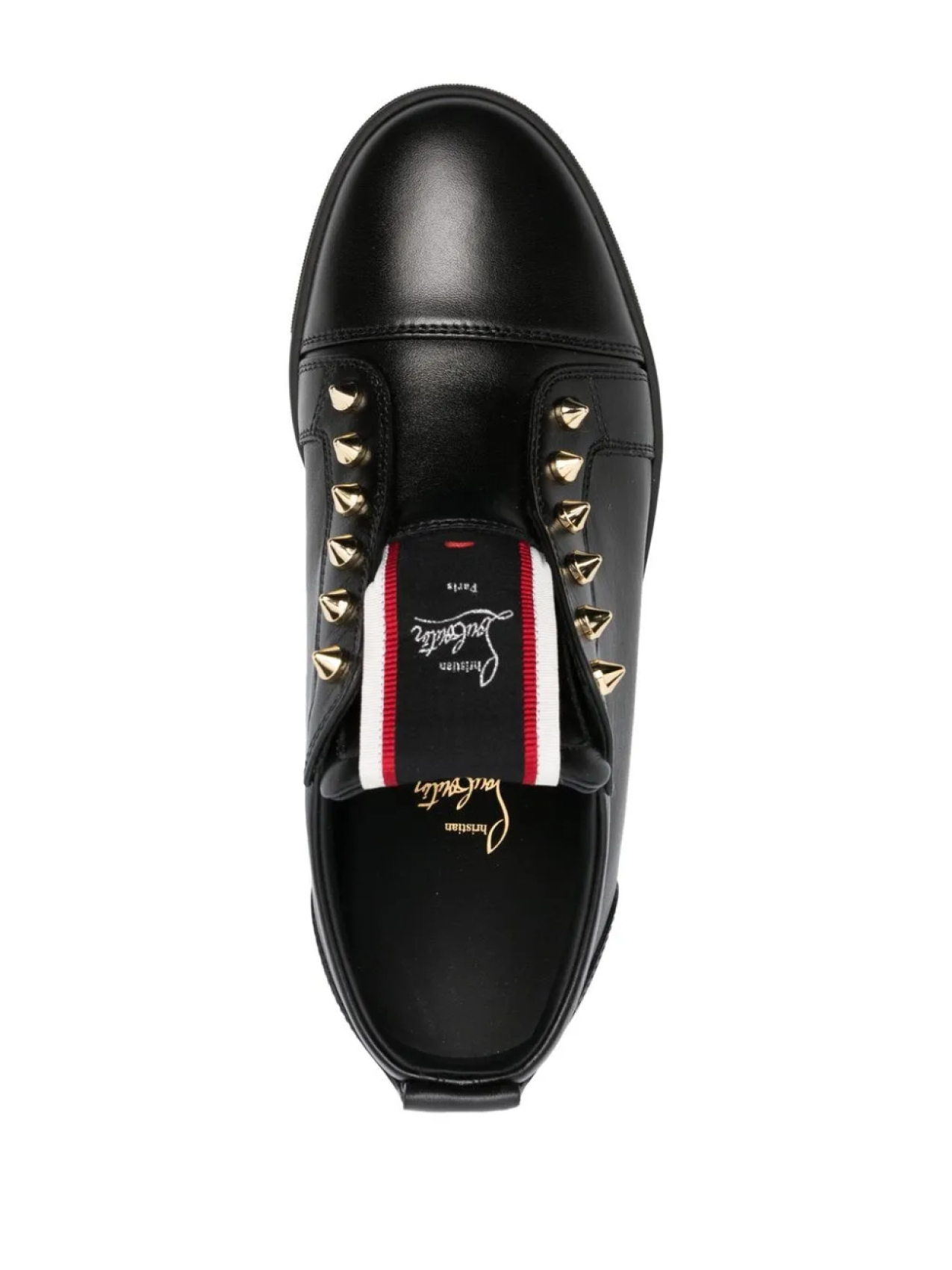 Christian Louboutin кеды F.A.V, черный — фото 4