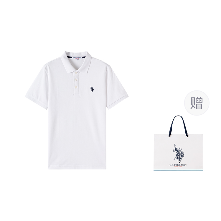 

Мужские поло с коротким рукавом U.S. POLO ASSN., белый