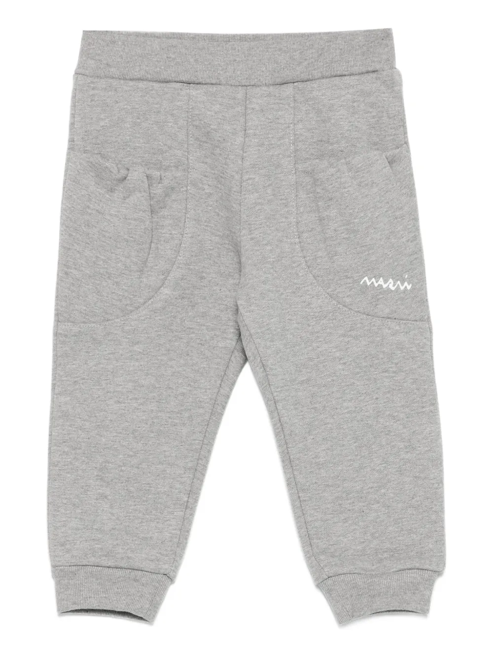 

Брюки с накладными карманами Marni Kids, серый