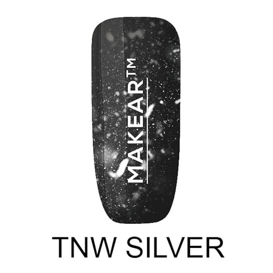 

Финишный топ без дисперсионного слоя с частицами серебра Makear Top No Wipe Silver 8ml -