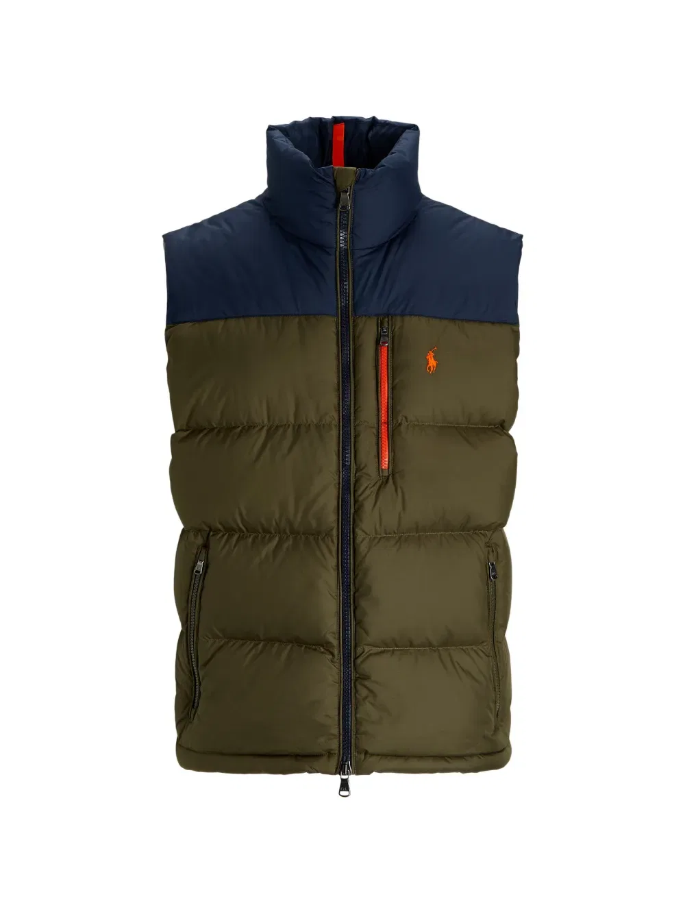 Жилет Gorham с цветовыми блоками Polo Ralph Lauren, зеленый