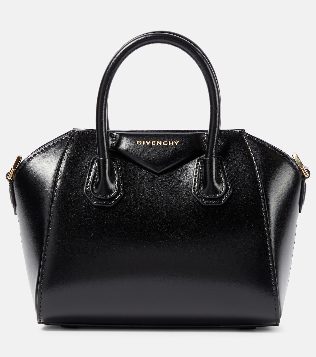 

Кожаная сумка-тоут antigona Givenchy, черный