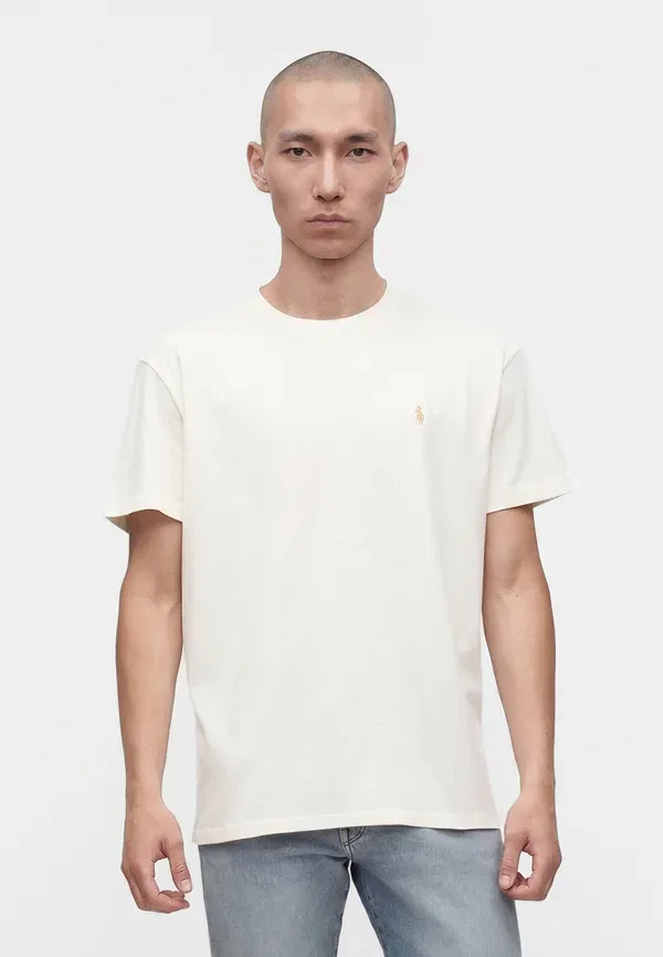 Футболка базовая Polo Ralph Lauren, кремовый клубный