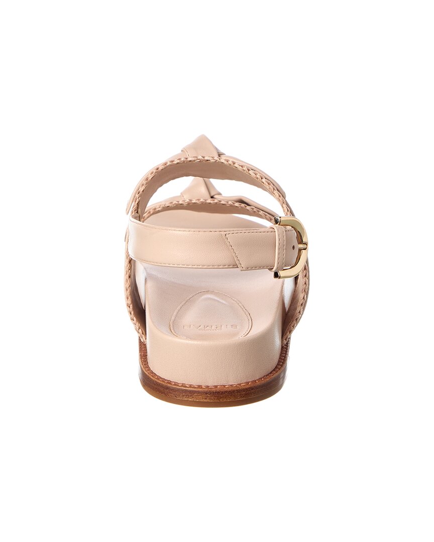 Alexandre Birman Regina Sport Leather Sandal, розовый — фото 3