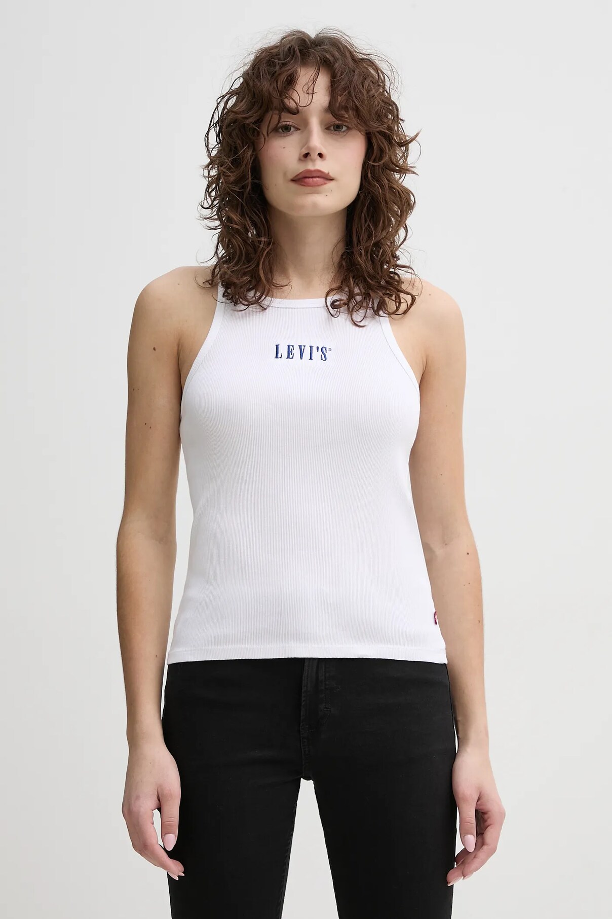 Хлопковый топ Levi'S, белый — фото 2