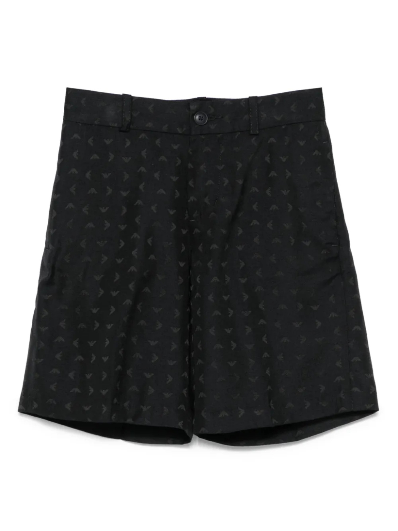 

Emporio Armani Kids шорты с монограммой, синий