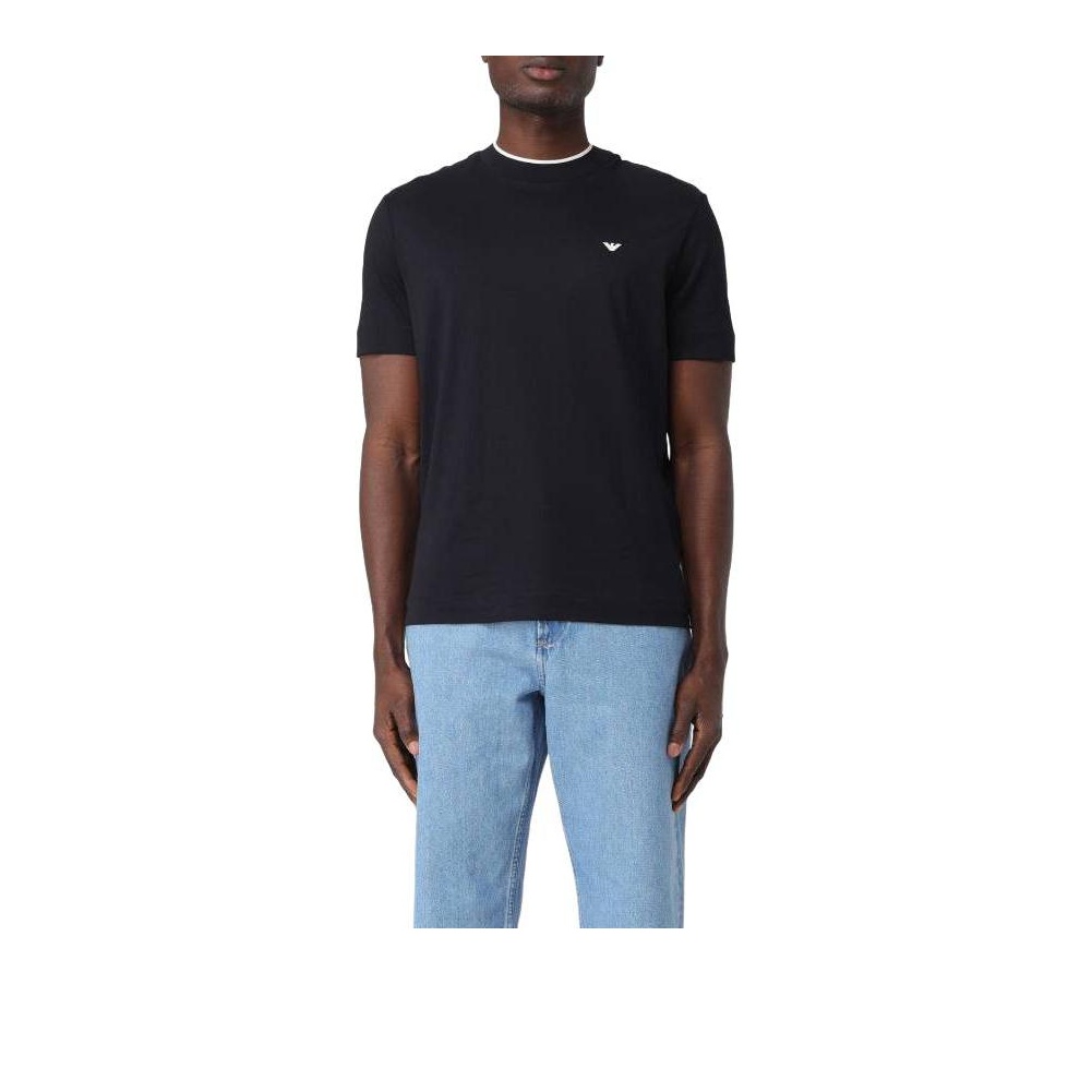 

EMPORIO ARMANI Футболка мужская темно-синяя, Синий, EMPORIO ARMANI Футболка мужская темно-синяя