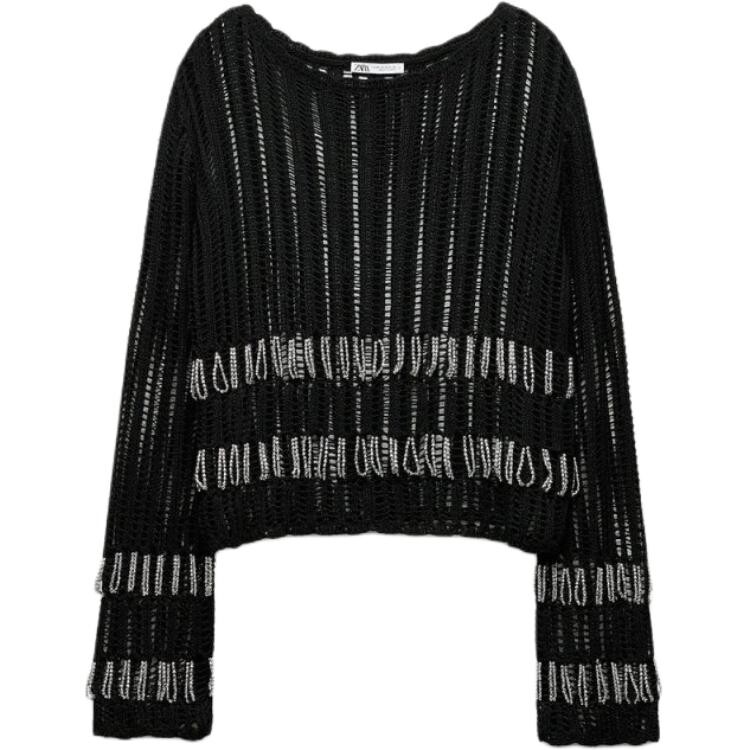 

Трикотаж женский черный Zara