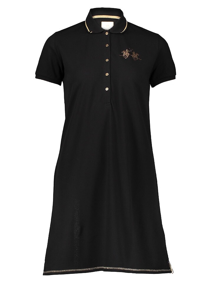 

Короткое платье La Martina Polo, черный